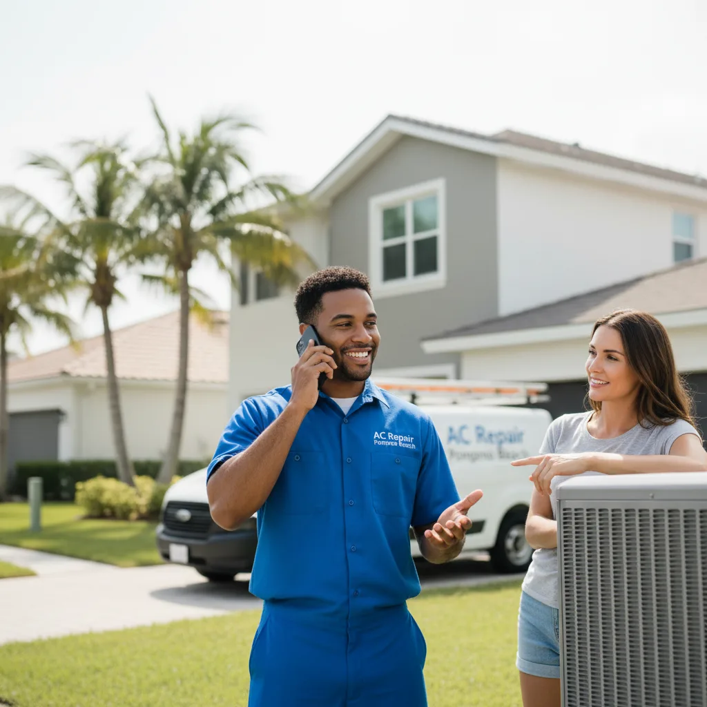 AC Repair Pompano Beach customer support in Saint Albans